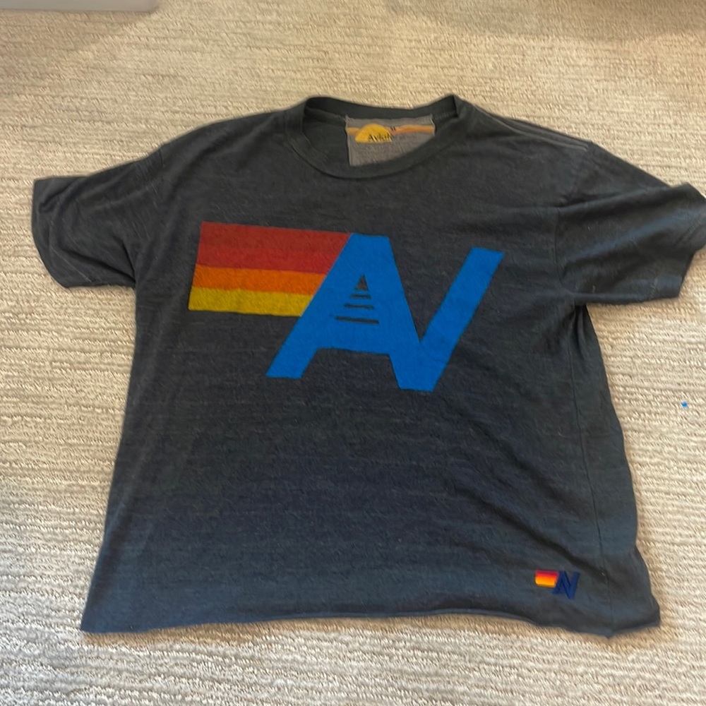 Aviator Nation Miami Boyfriend Tee